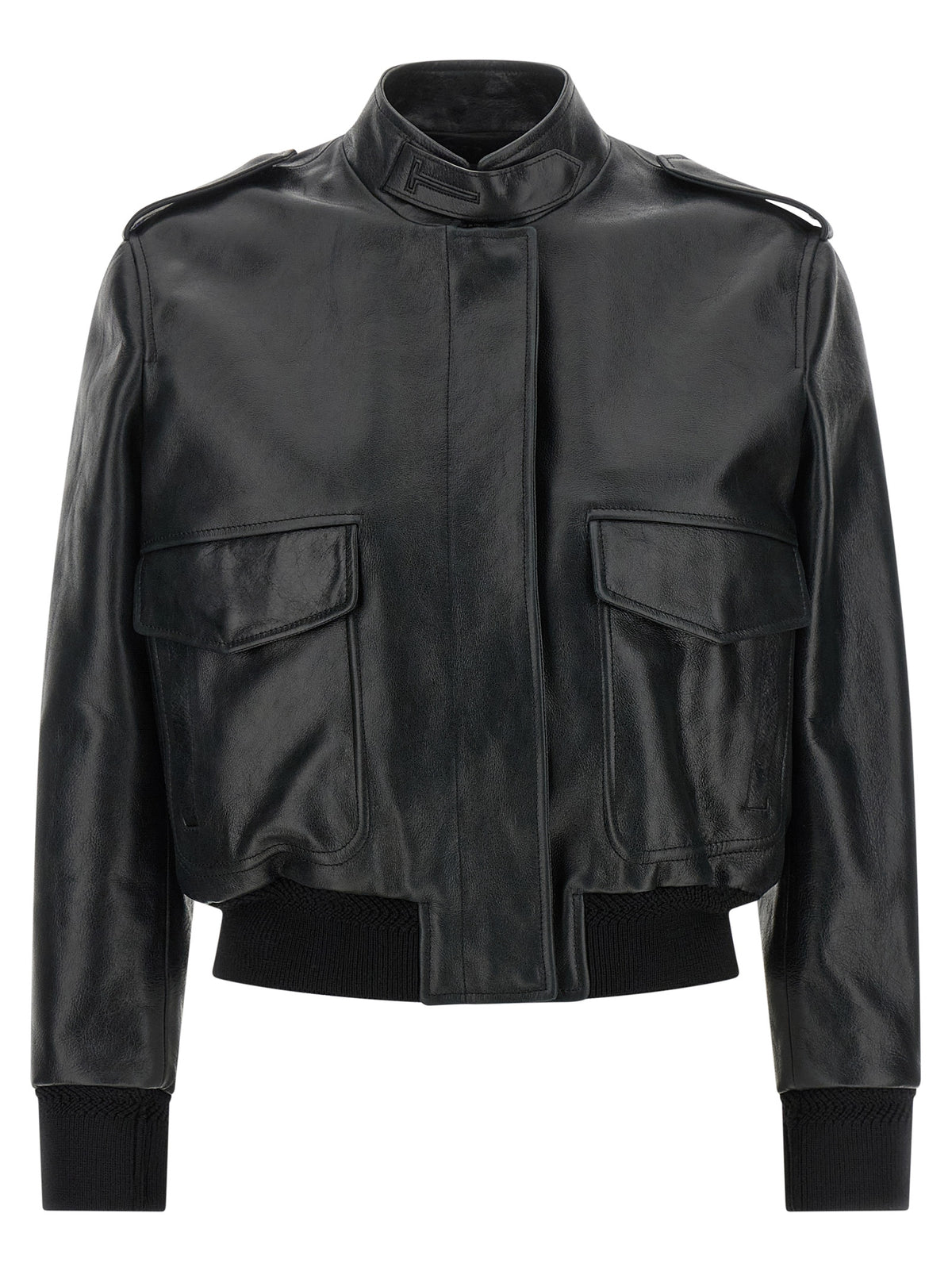 Tom Ford | Black Lamb Leather Leather Jacket