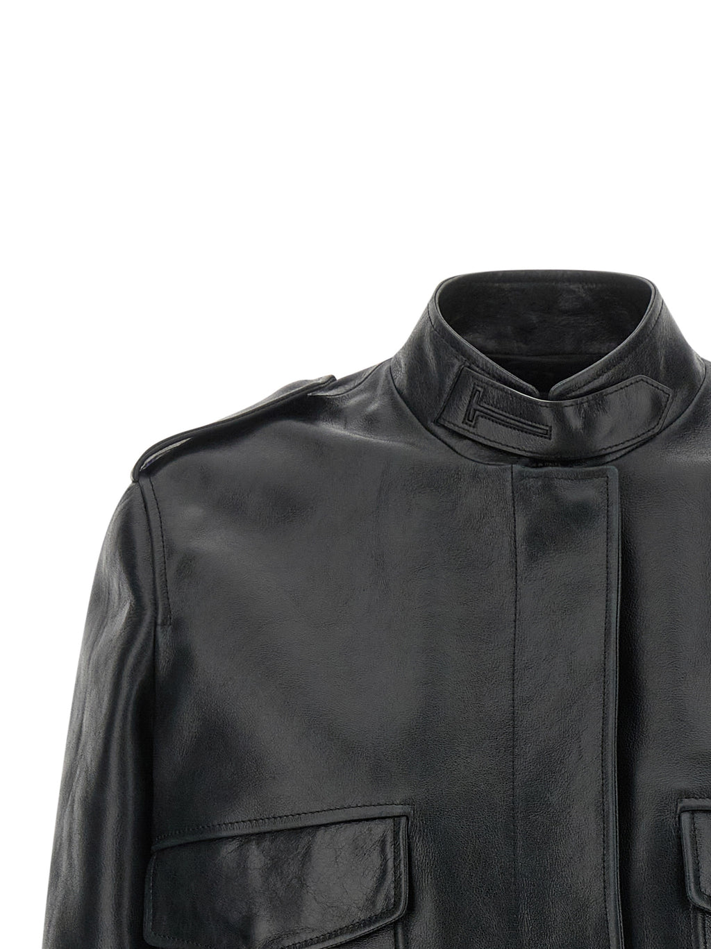 Tom Ford | Black Lamb Leather Leather Jacket