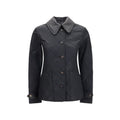 Burberry | Black Polyamide Full-Length Jacket
