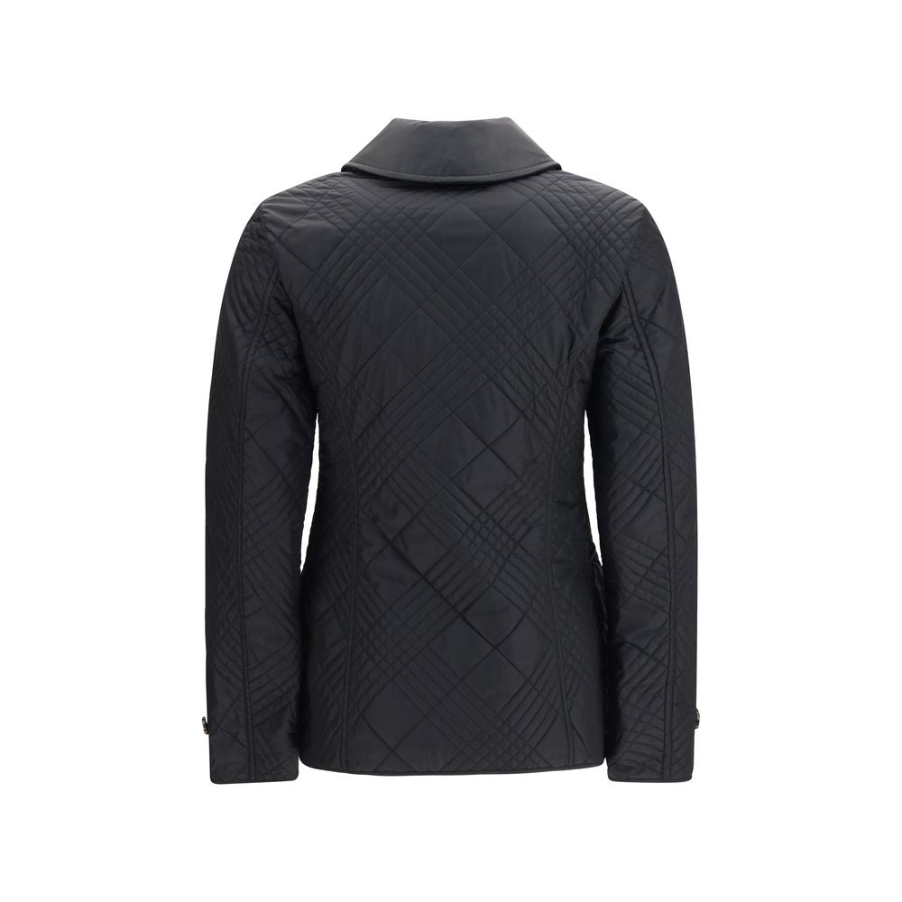 Burberry | Black Polyamide Full-Length Jacket