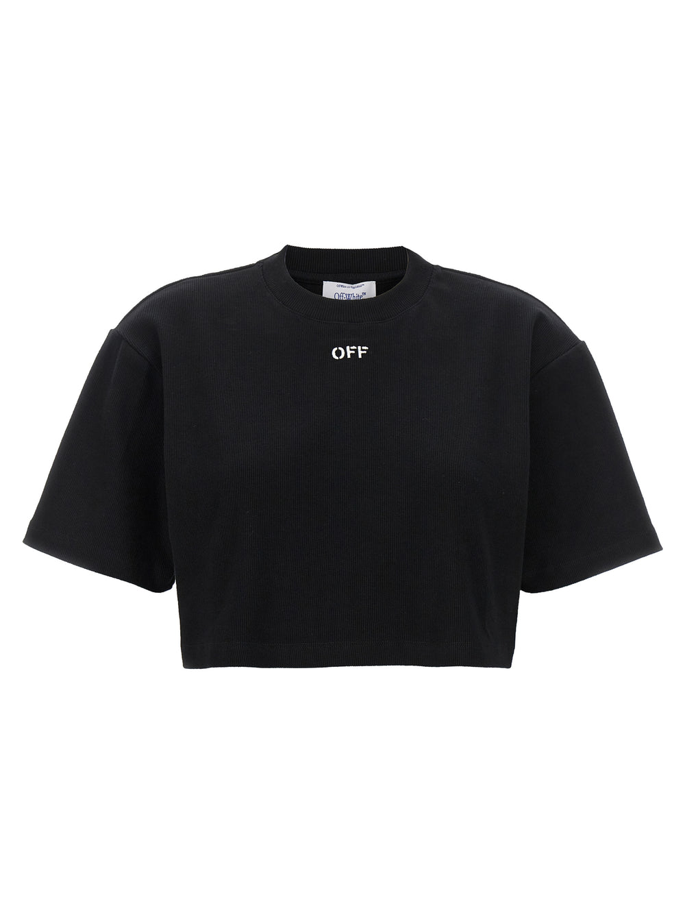 Off-White | Black Cotton T-Shirt