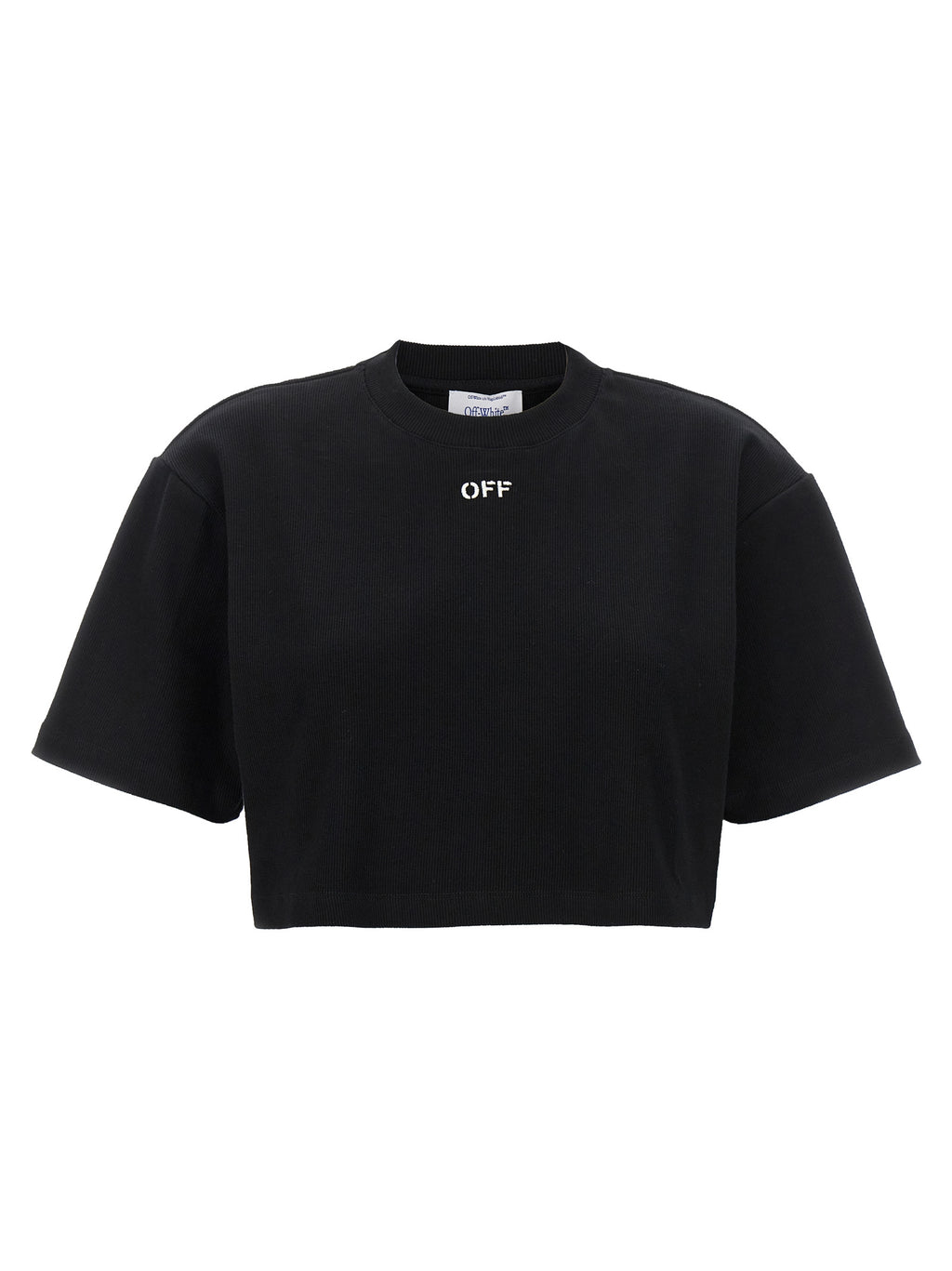 Off-White | Black Cotton T-Shirt