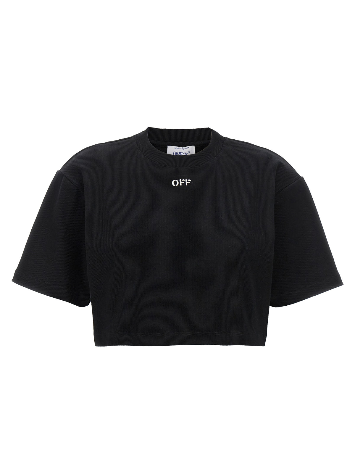 Off-White | Black Cotton T-Shirt