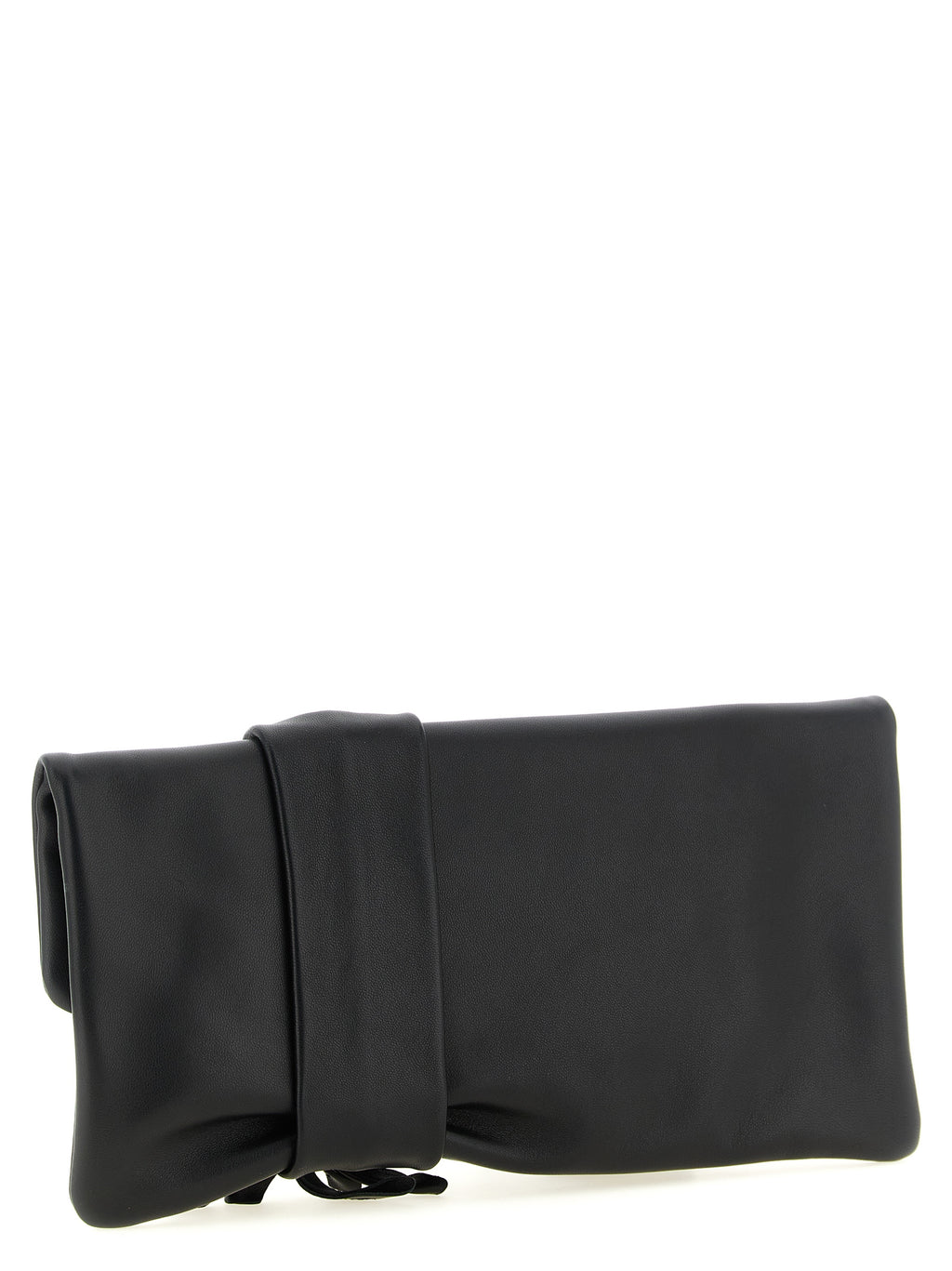 Jimmy Choo | Black Lamb Leather Clutch Bag