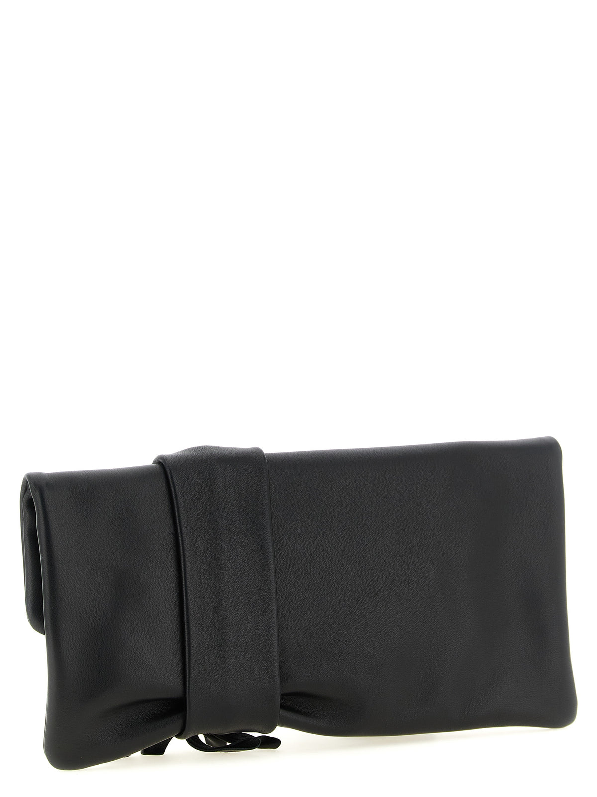 Jimmy Choo | Black Lamb Leather Clutch Bag