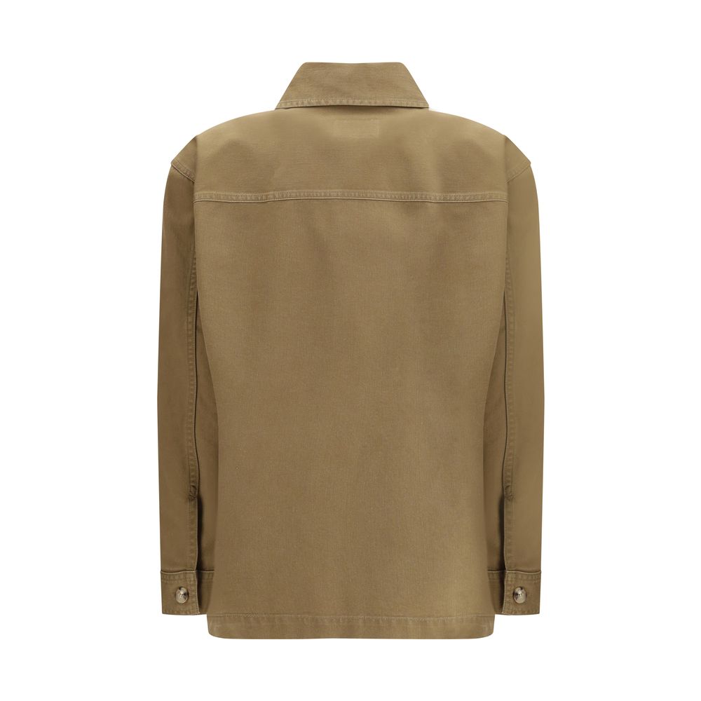 Saint Laurent | Bicolor Cotton Denim Jacket