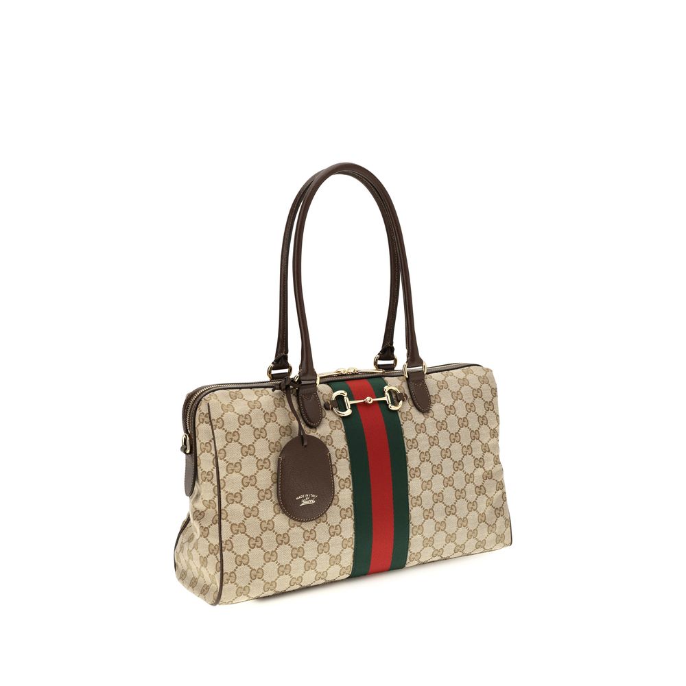 Gucci | Beige Fabric Handbag