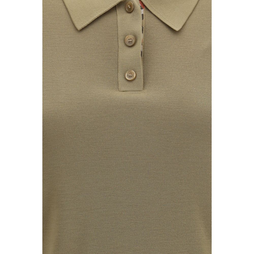 Burberry | Bicolor Wool Oves Aries Polo Shirt
