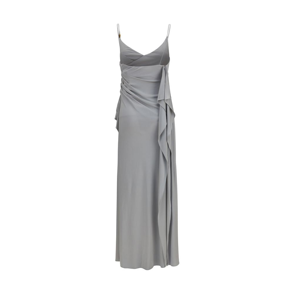 Versace | Gray Viscose Casual Dress