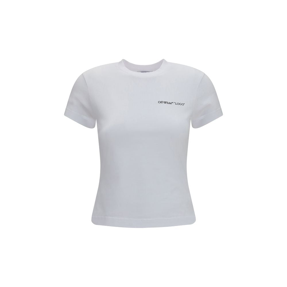 Off-White | White Cotton T-Shirt