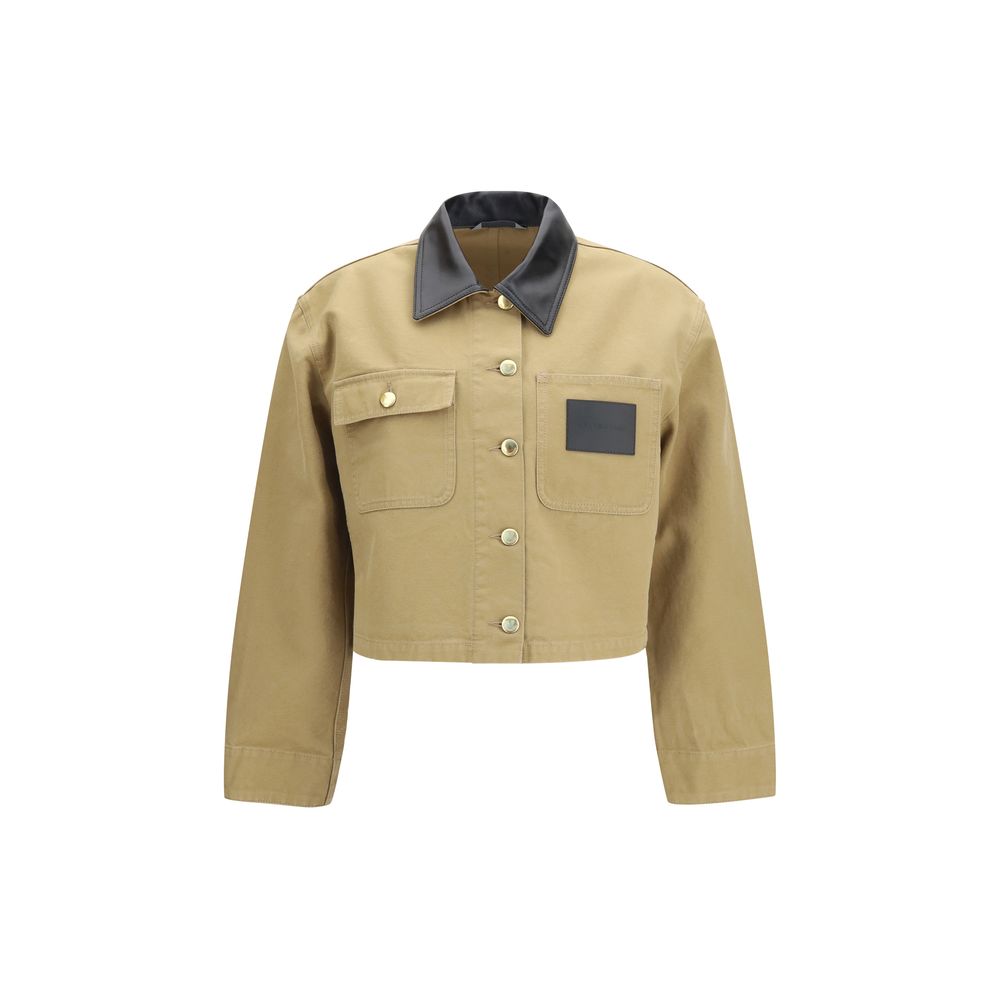 Balenciaga | Beige Cotton Full-Length Jacket