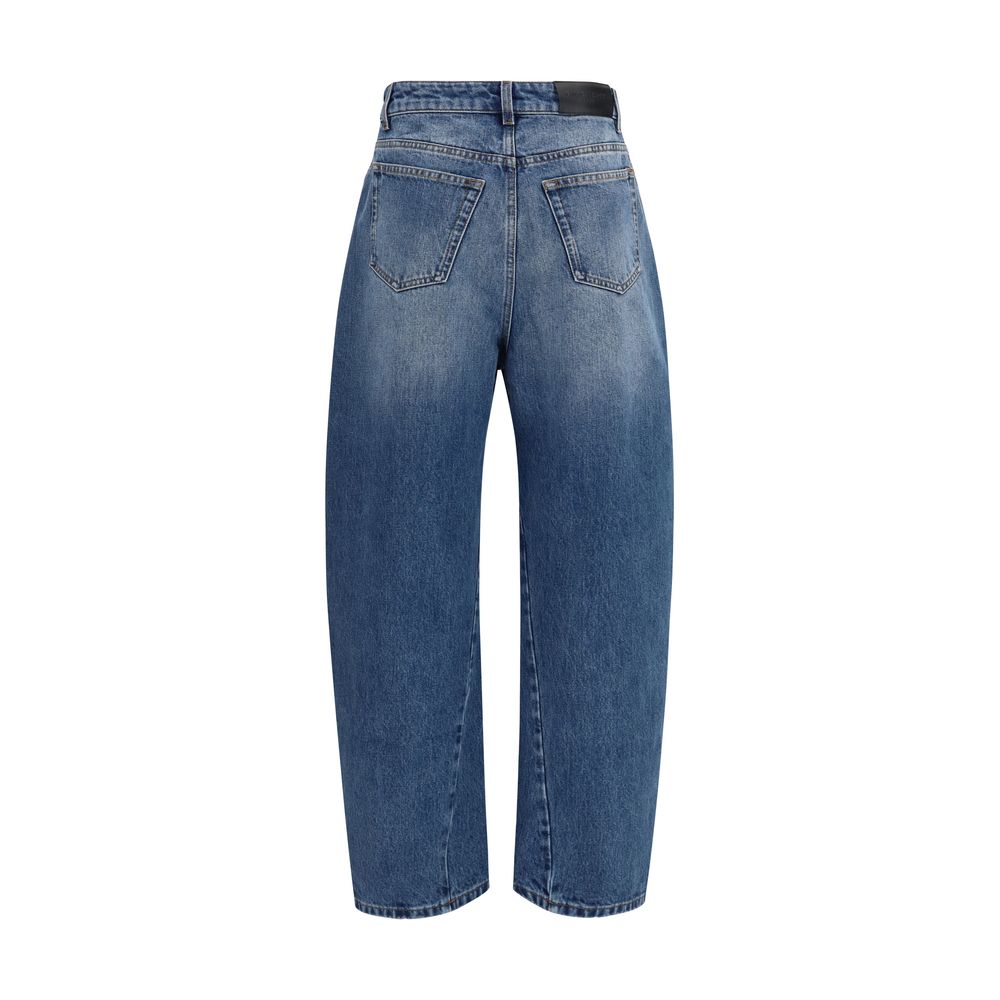 Givenchy | Blue Cotton Relaxed Fit Jeans