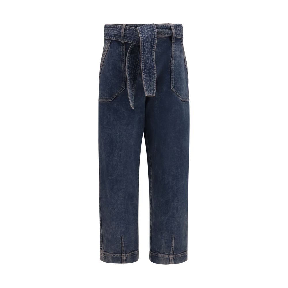Giorgio Armani | Blue Cotton Jeans Denim