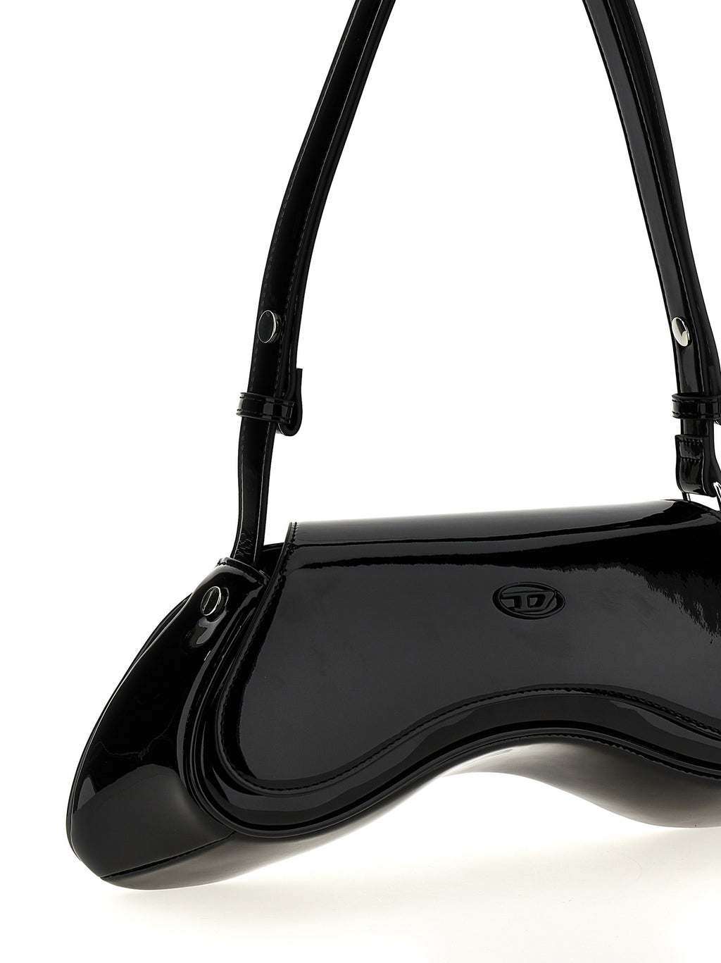Diesel | Black Polyethylene Shoulder Bag