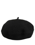 Dolce & Gabbana | Black Wool French Style Beret Capello Hat