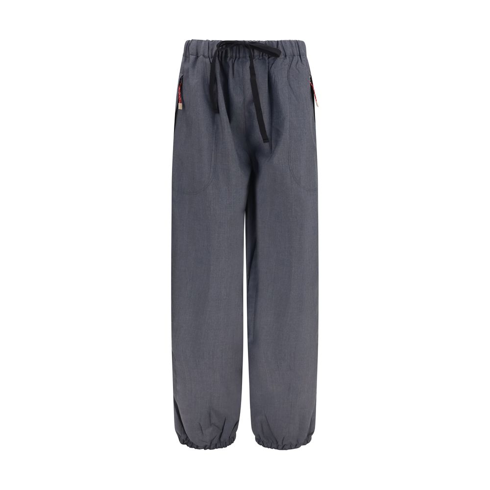 Prada | Gray Wool Oves Aries Casual Pants