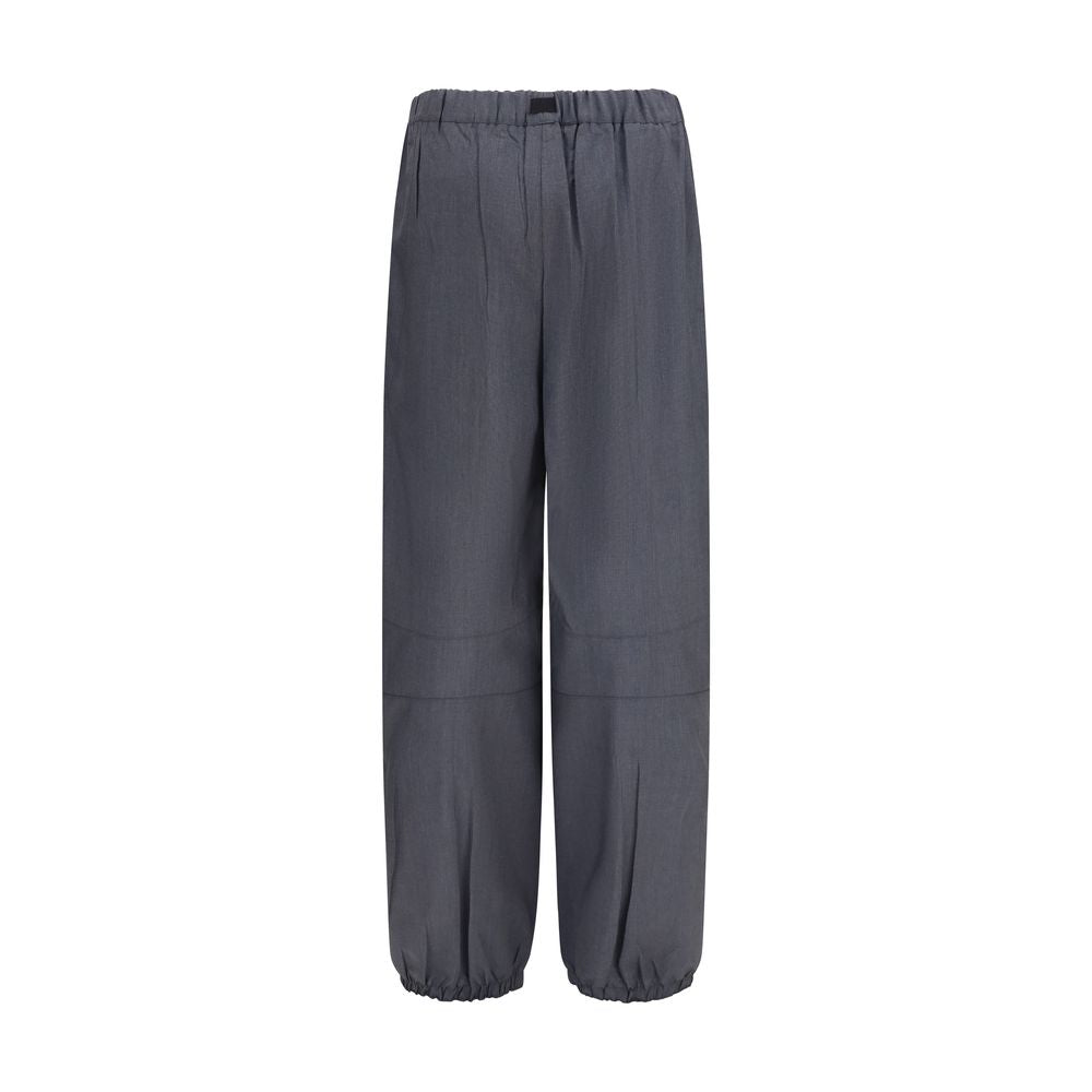Prada | Gray Wool Oves Aries Casual Pants