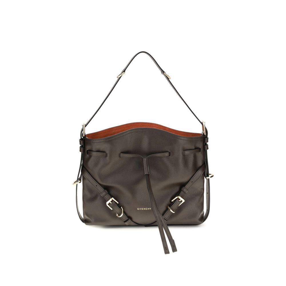 Givenchy | Brown Calf Leather Bos Taurus Backet Bag