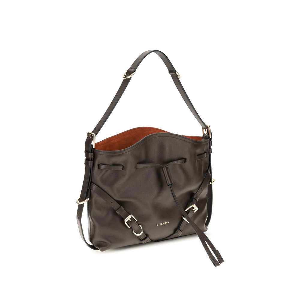 Givenchy | Brown Calf Leather Bos Taurus Backet Bag