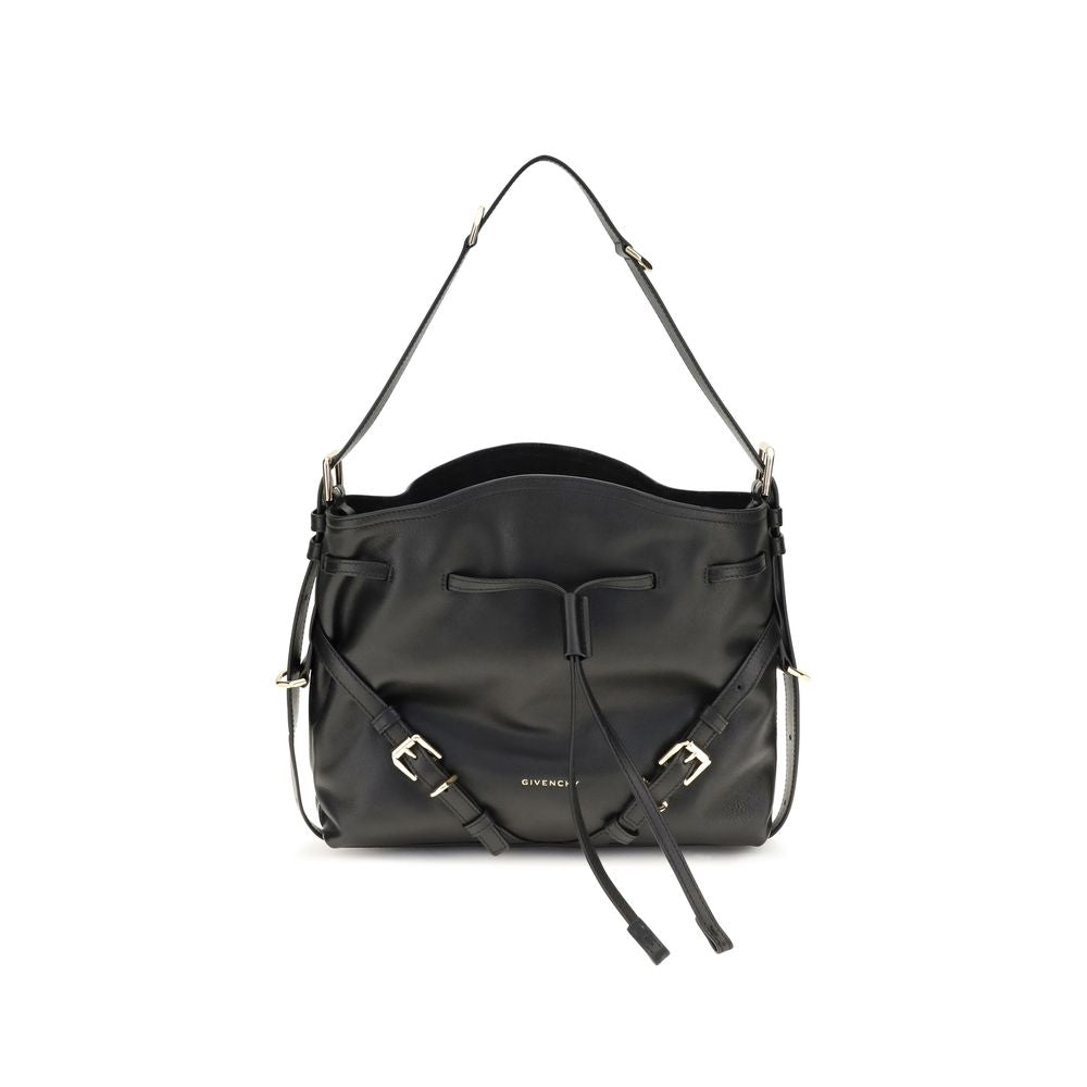Givenchy | Black Calf Leather Bos Taurus Backet Bag