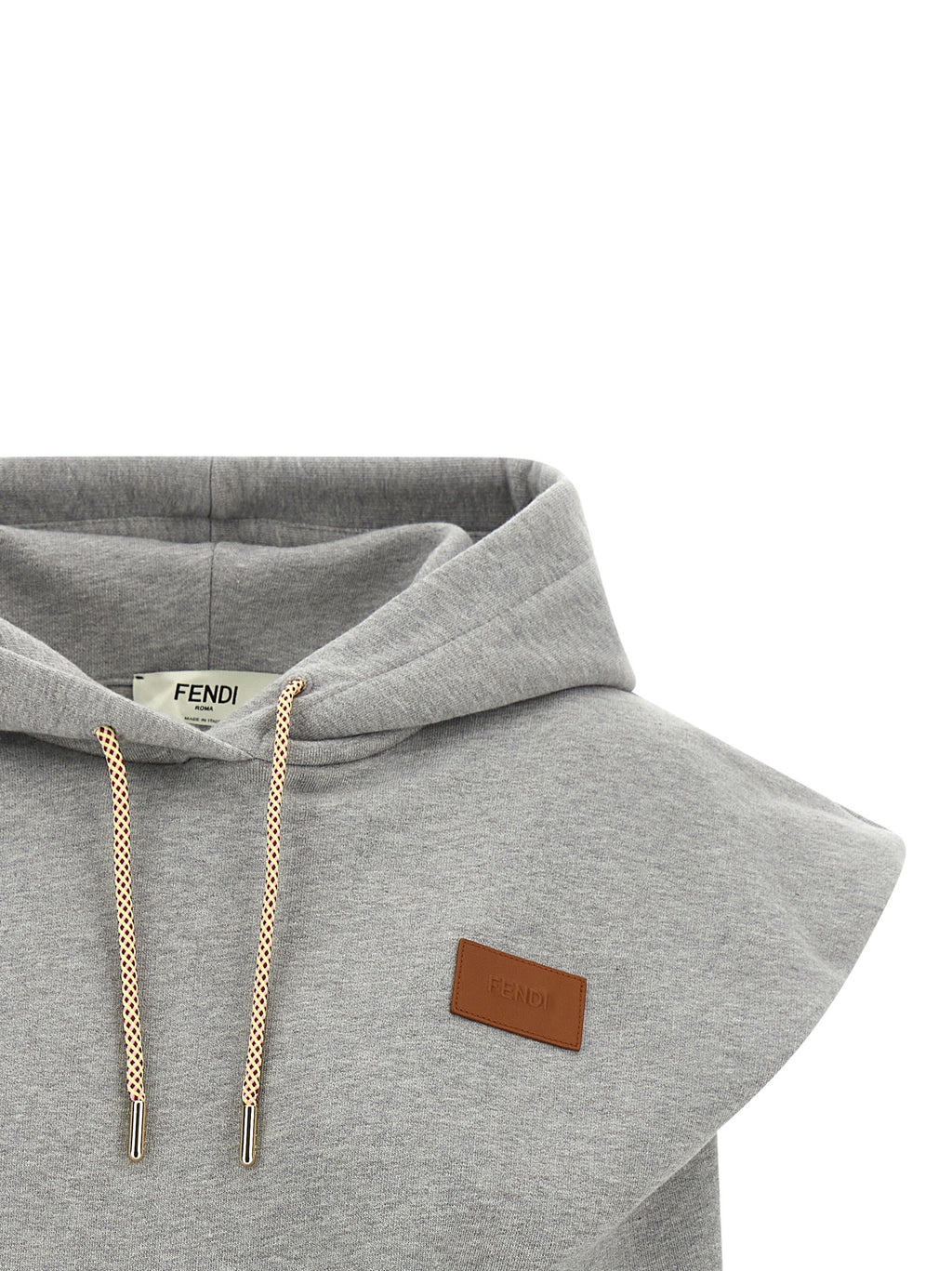 Fendi | Gray Cotton Sweatshirt
