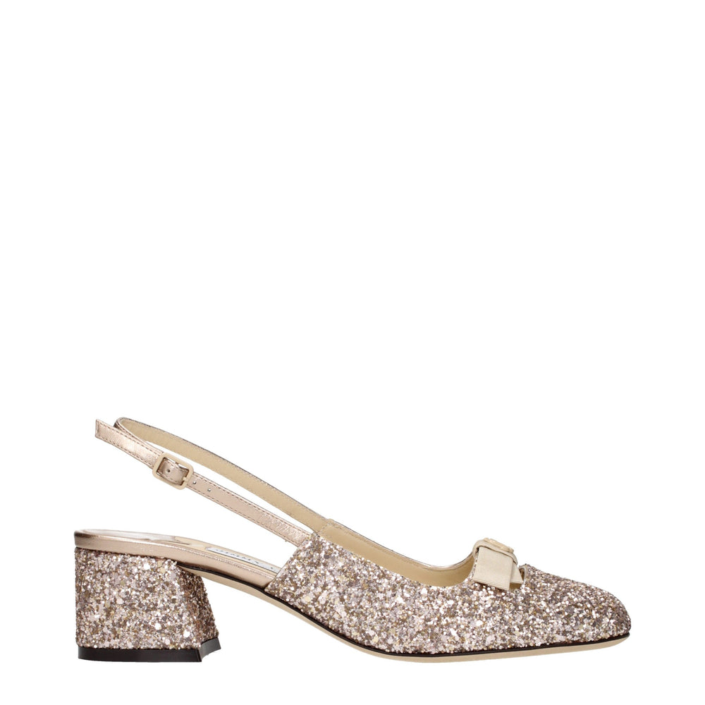 Jimmy Choo | Pink Plastic Flat Sandals