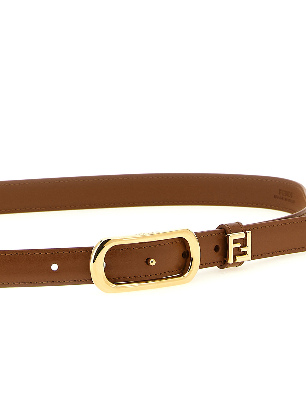 Fendi | Brown Calfskin Regular Belt