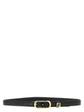 Fendi | Black Calfskin Thin Belt