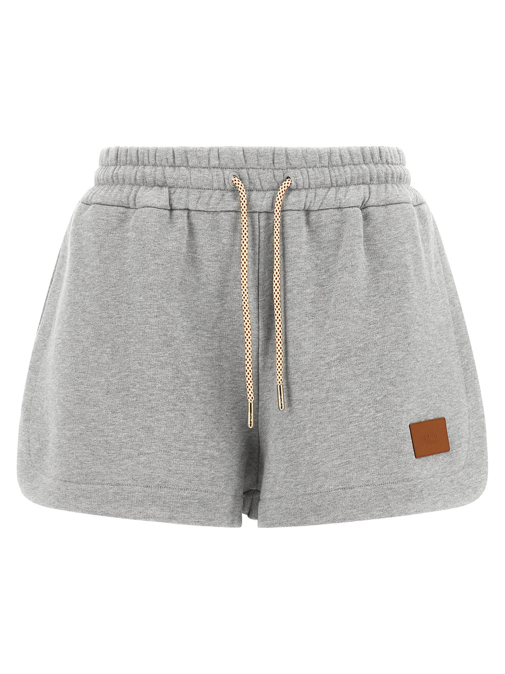 Fendi | Gray Cotton Bermuda Shorts