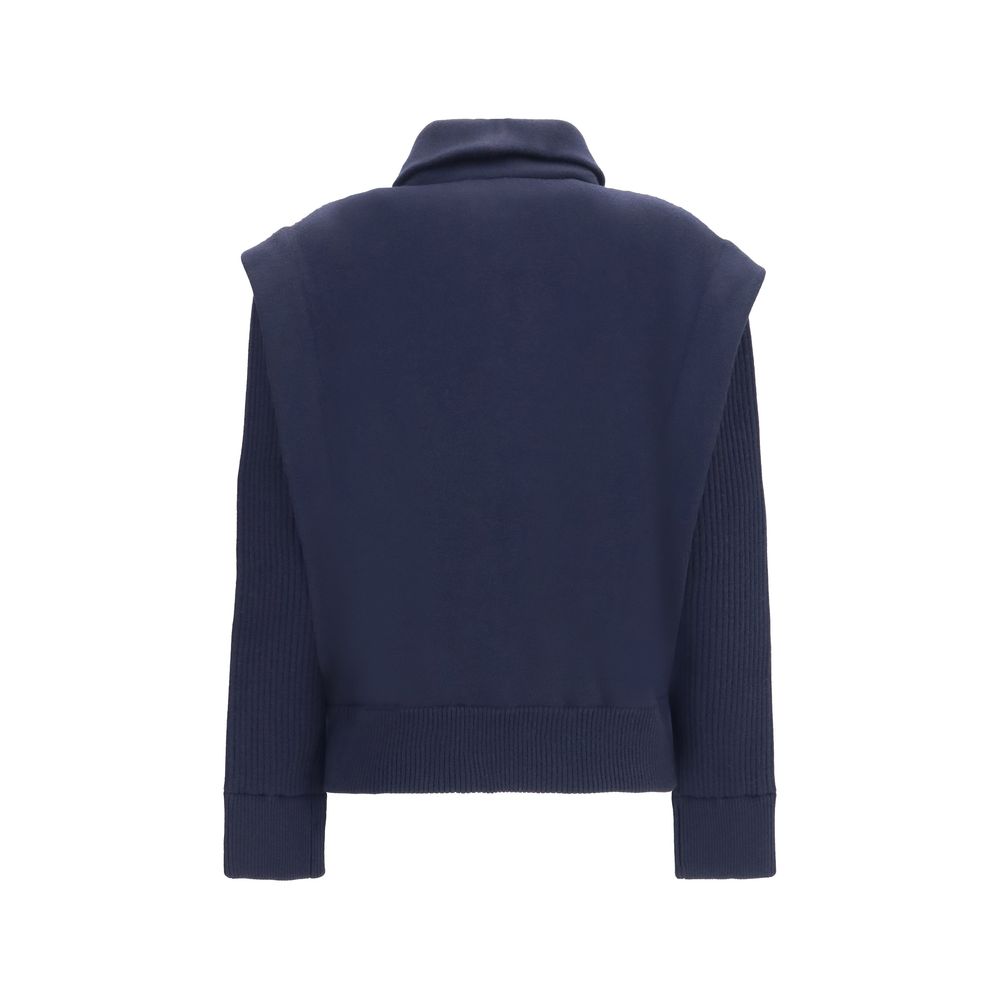 Giorgio Armani | Blue Wool Oves Aries Bomber