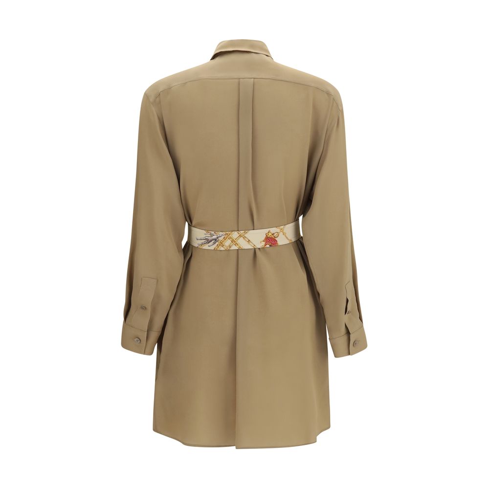 Burberry | Beige Silk Casual Dress