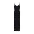 Saint Laurent | Black Viscose Casual Dress