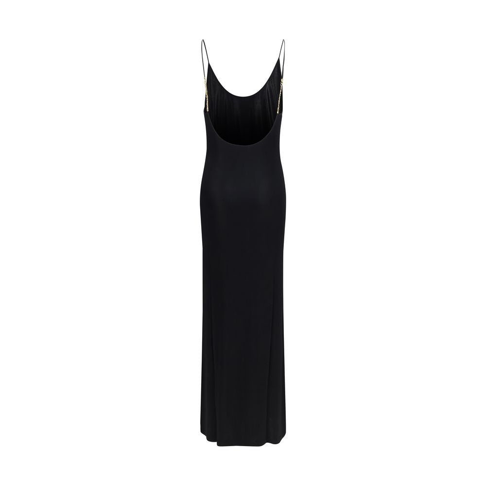 Saint Laurent | Black Viscose Casual Dress