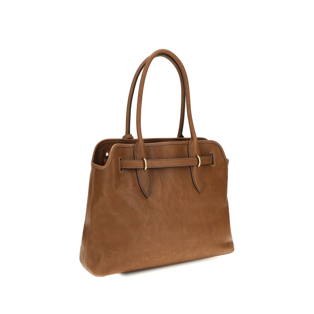 Miu Miu | Brown Calf Leather Bos Taurus Shoulder Bag