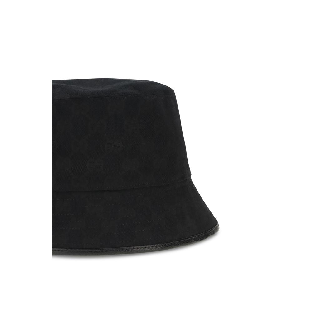 Gucci | Black Fabric Bucket Hat