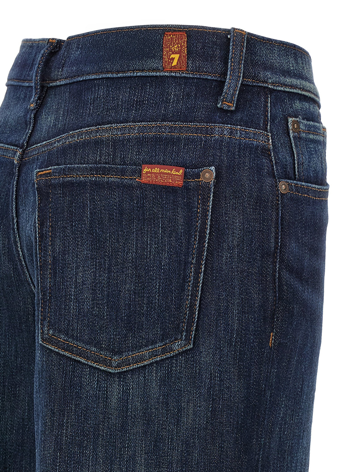 7 For All Mankind | Blue Flared Jeans