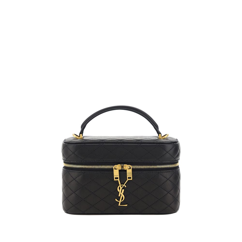 Saint Laurent | Black Calf Leather Bos Taurus Shoulder Bag