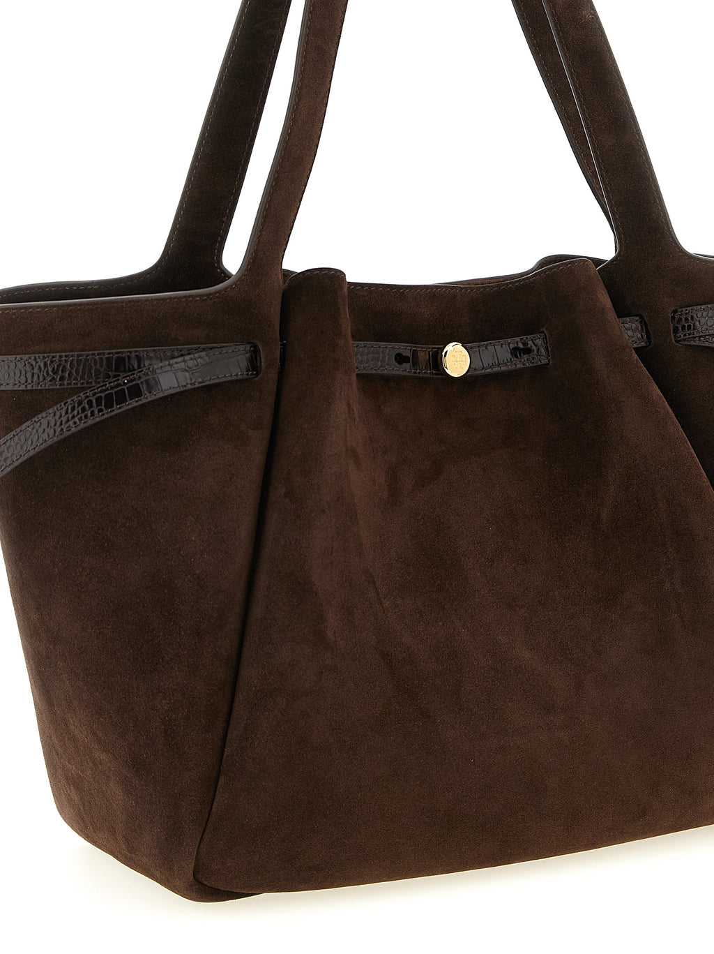 Tory Burch | Brown Bovine Leather Tote Bag