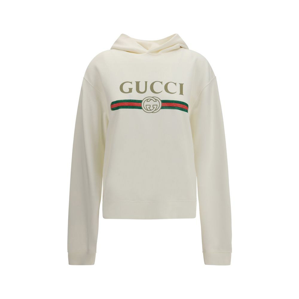 Gucci | White Cotton Sweatshirt