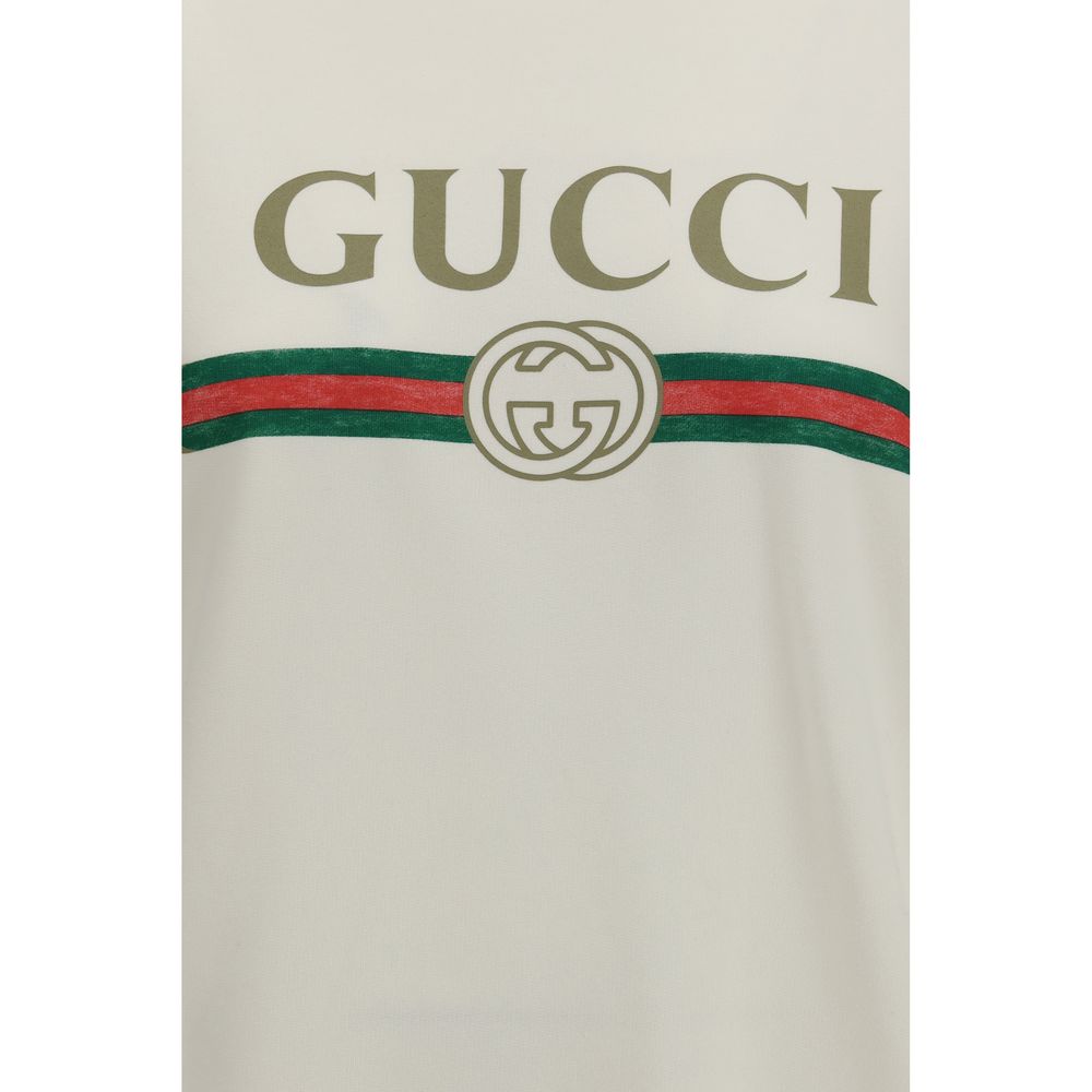 Gucci | White Cotton Sweatshirt