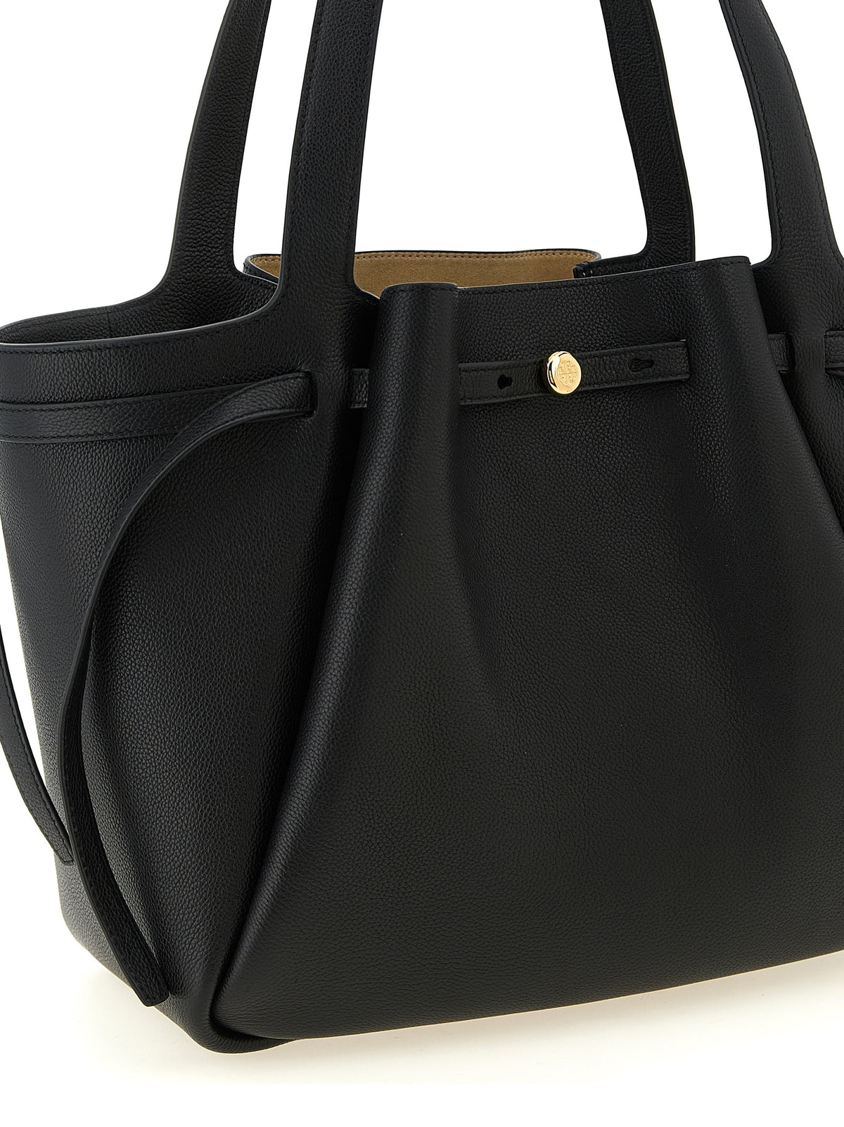 Tory Burch | Black Cowhide Tote Bag