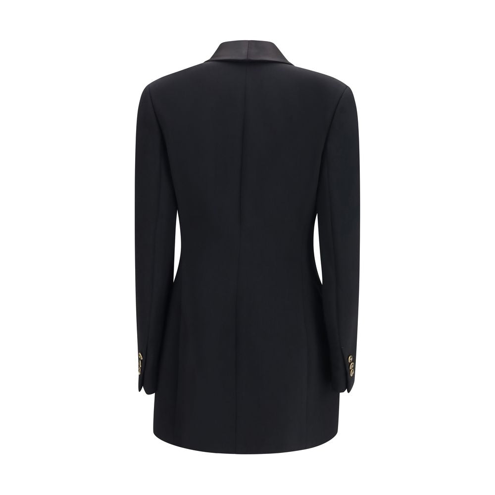 Versace | Black Wool Oves Aries Blazer