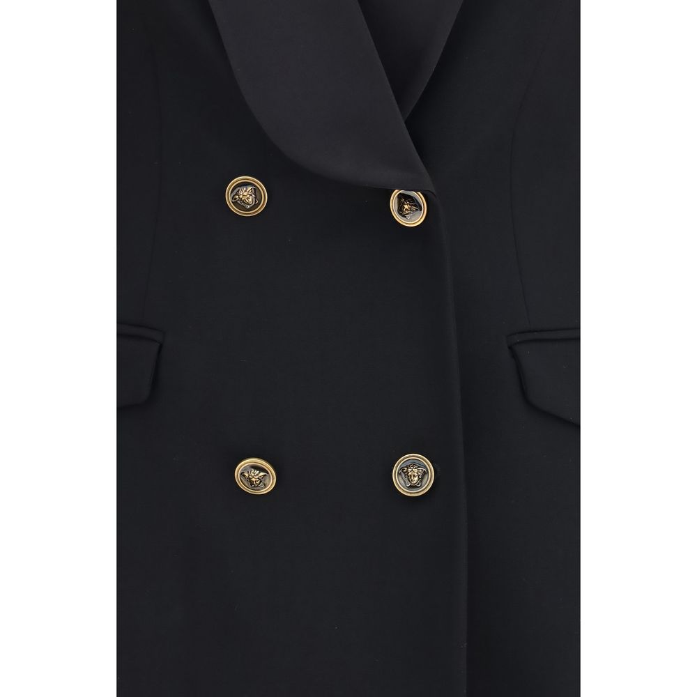Versace | Black Wool Oves Aries Blazer