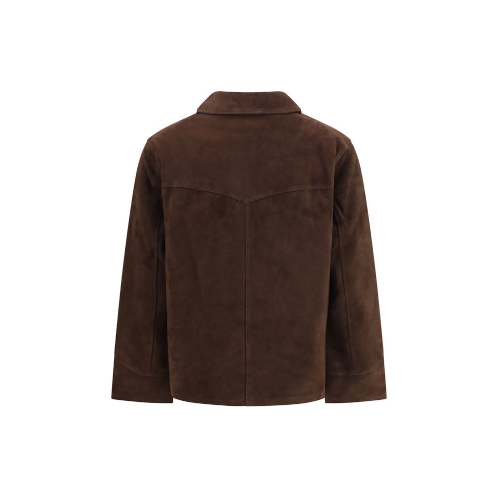 Tory Burch | Brown Goatskin Leather Jacket