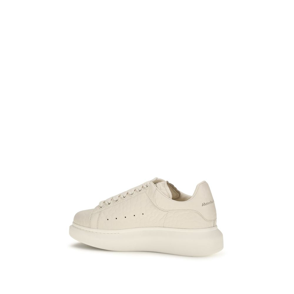 Alexander McQueen | White Calf Leather Bos Taurus Chunky Sneakers