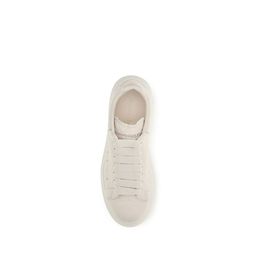 Alexander McQueen | White Calf Leather Bos Taurus Chunky Sneakers