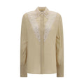 Fendi | Beige Silk Dress Shirt