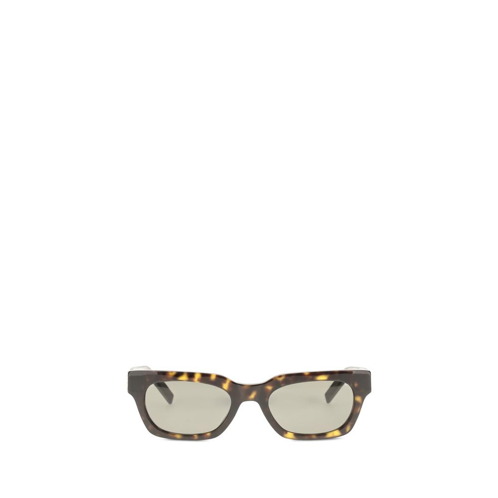 Saint Laurent | Brown Acetate Sunglasses