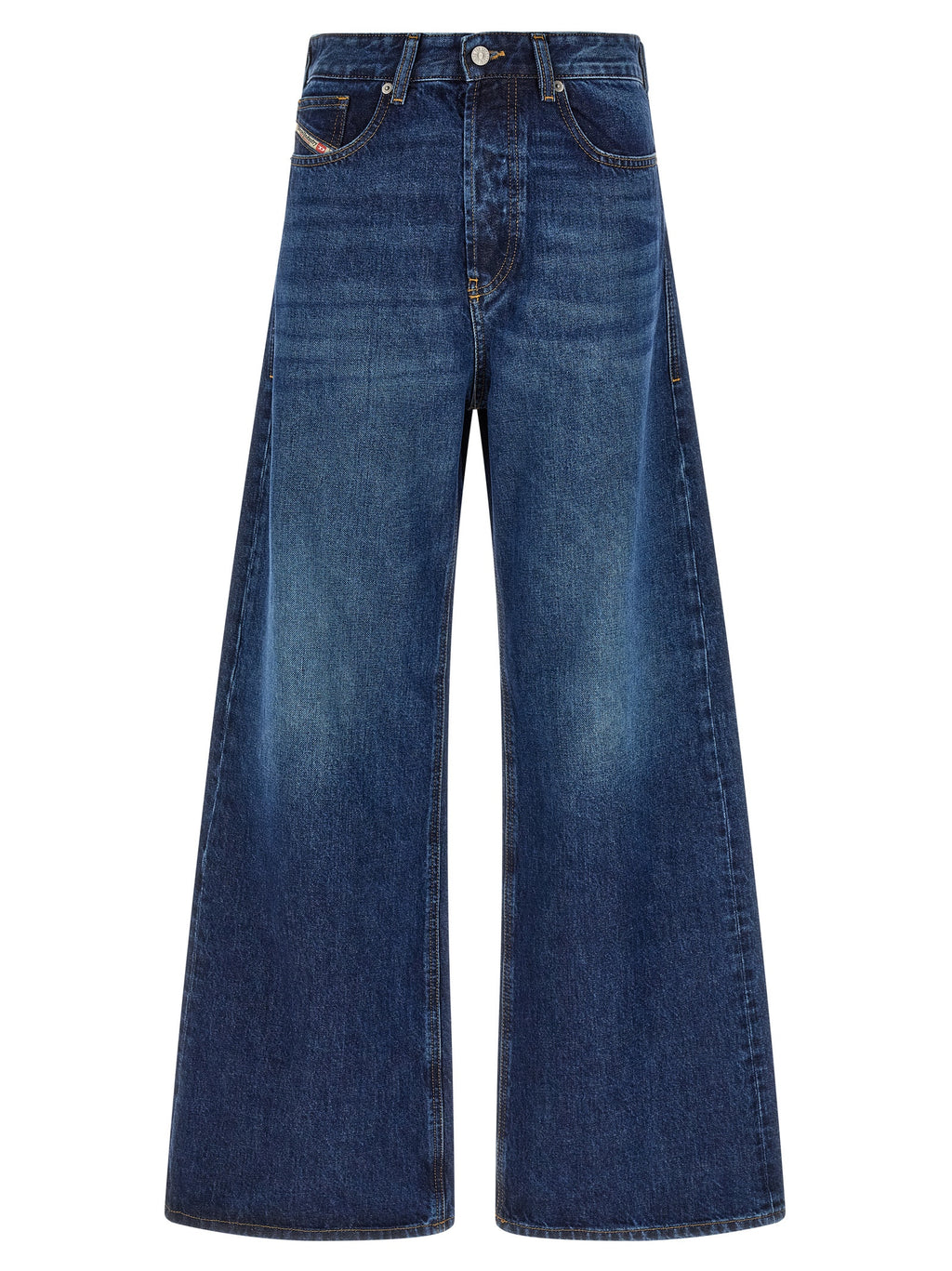 Diesel | Blue Cotton Jeans Denim