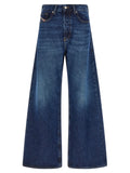 Diesel | Blue Cotton Jeans Denim